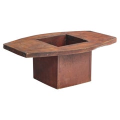 Brazilian Designer, Coffee Table, Pequi, Brazil, 1970s