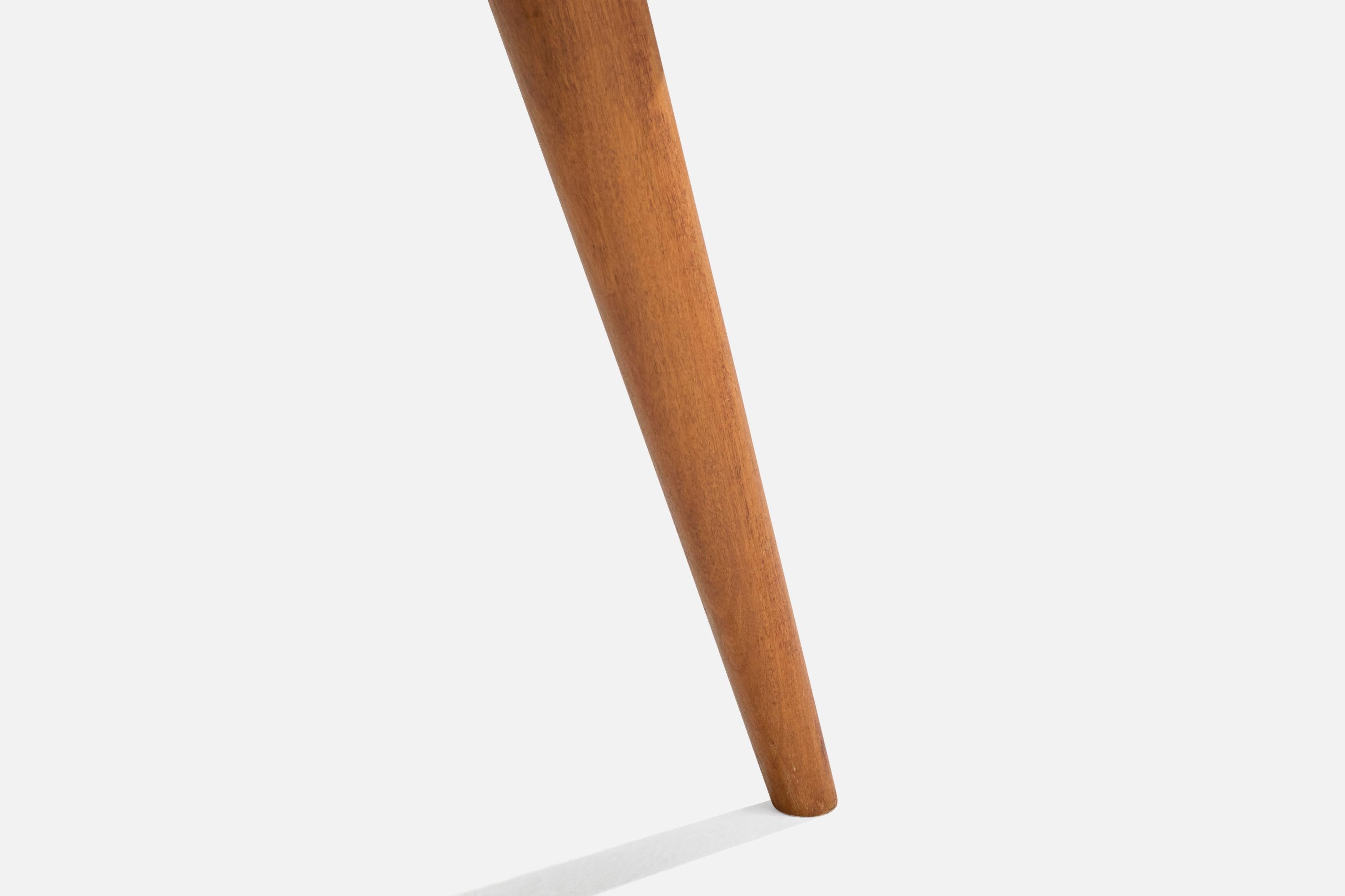 Designer brésilien, table basse, Wood Wood, Brésil, années 1950 en vente 5