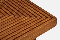 Brazilian Designer, Coffee Table, Wood, Brazil, 1950s