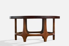 Brazilian Designer, Coffee Table, Wood, Brazil, 1950s