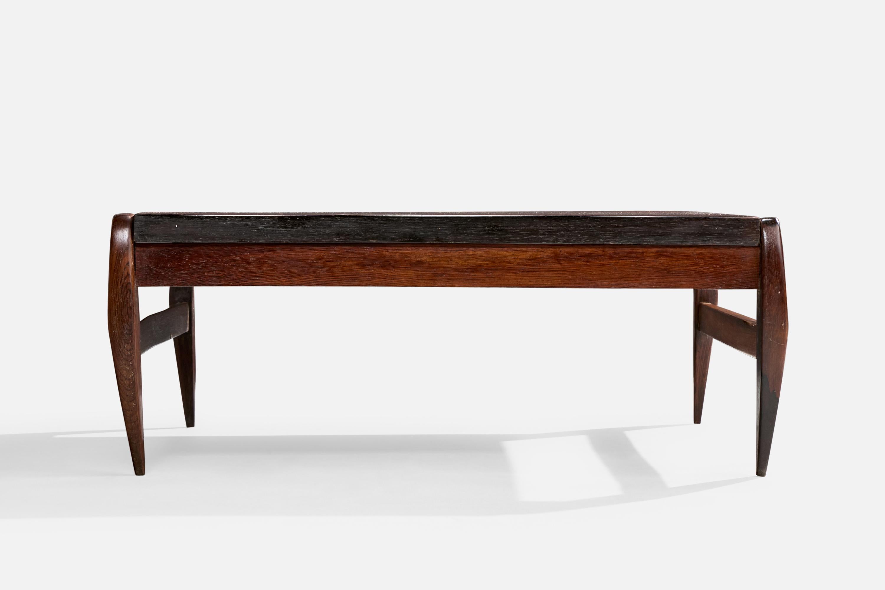 Designer brésilien, table basse, Wood Wood, Brésil, années 1950 Bon état - En vente à High Point, NC
