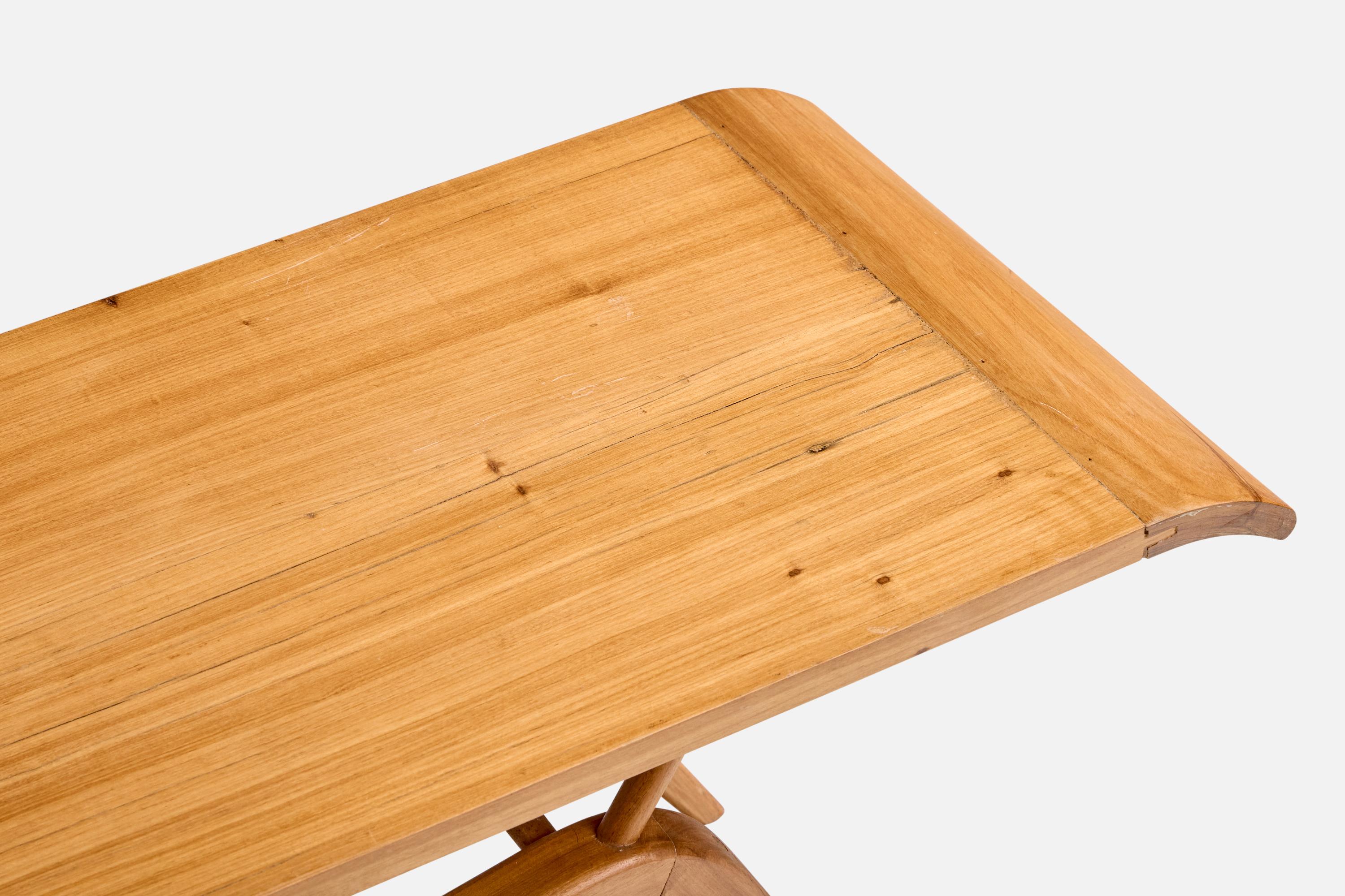 Diseñador brasileño, Mesa de centro, Madera, Brasil, Años 50 en Bueno estado para la venta en High Point, NC