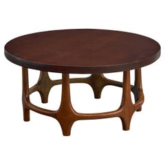 Brazilian Designer, Coffee Table, Wood, Brazil, 1950s