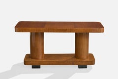 Brazilian Designer, Console Table, Wood, Brazil, 1950s