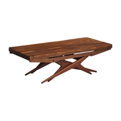 Brazilian Designer, Console Table, Wood, Brazil, 1960s