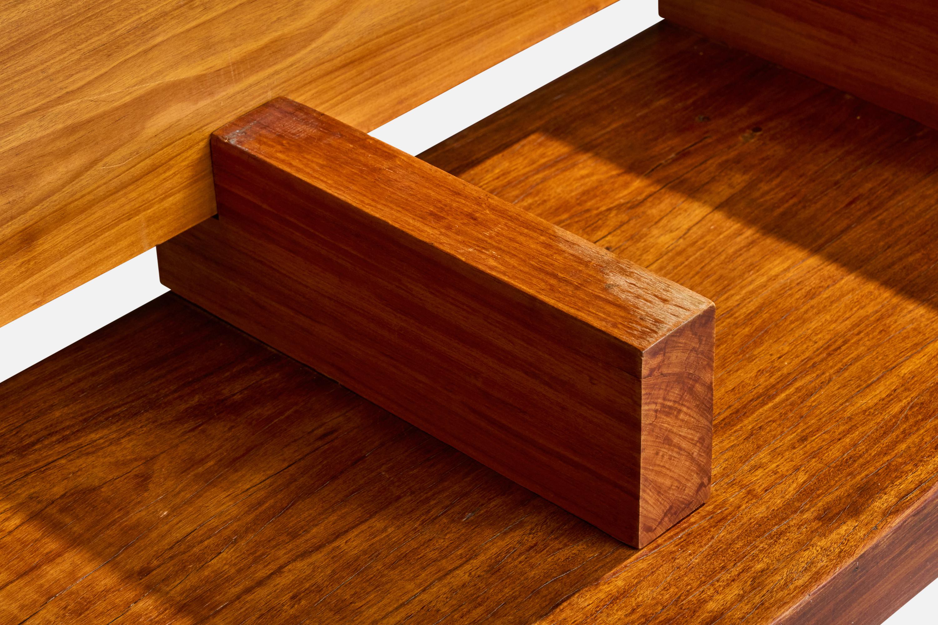 Diseñador brasileño, Banco grande, Madera de ipê, Brasil, Años 70 en venta 3