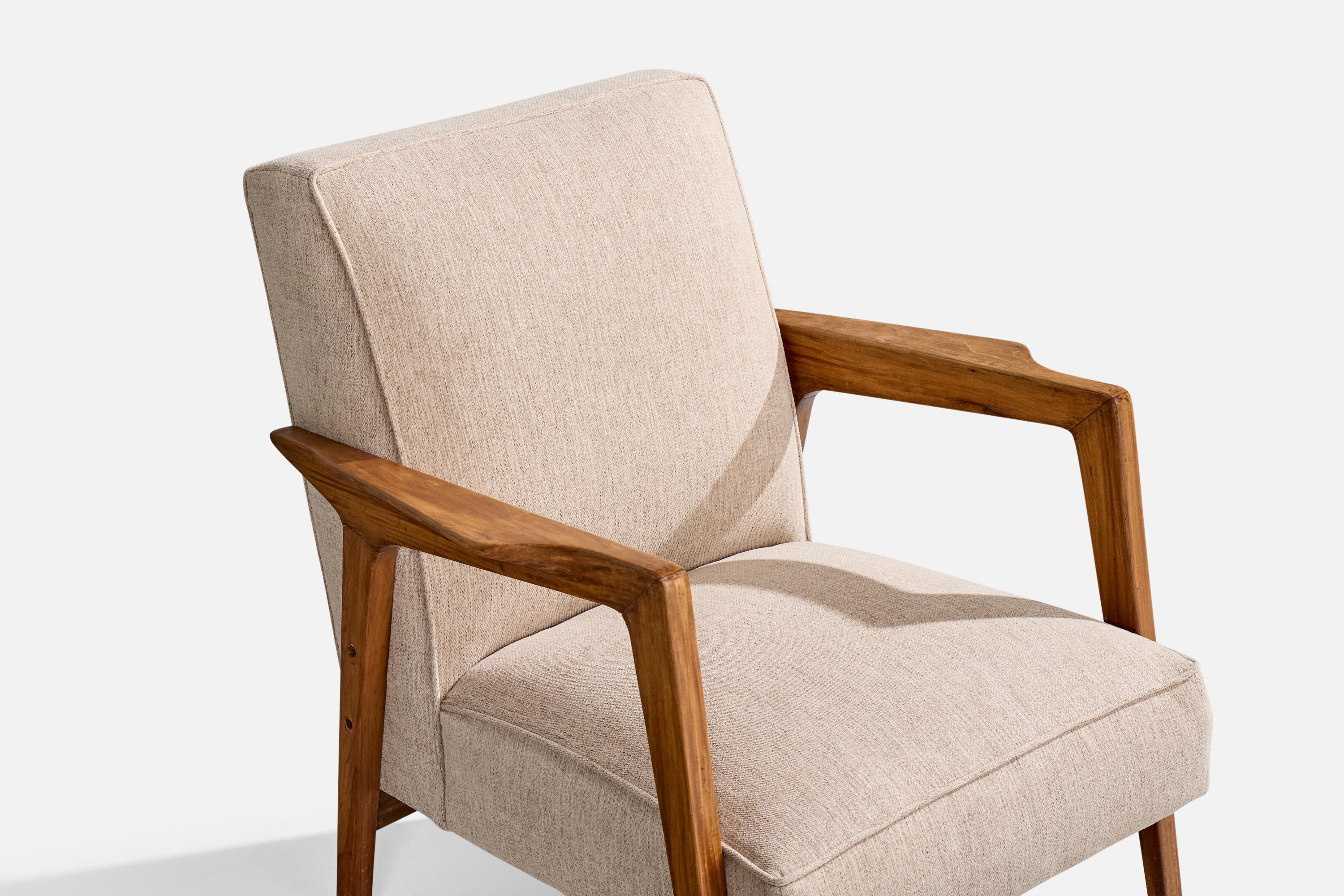 Tissu Designer brésilien, chaise longue, Caviúna, tissu, Brésil, 1961 en vente