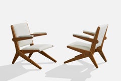 Designer brasiliano, Sedie da salotto, Wood, Fabrice, Brasile, anni '1950