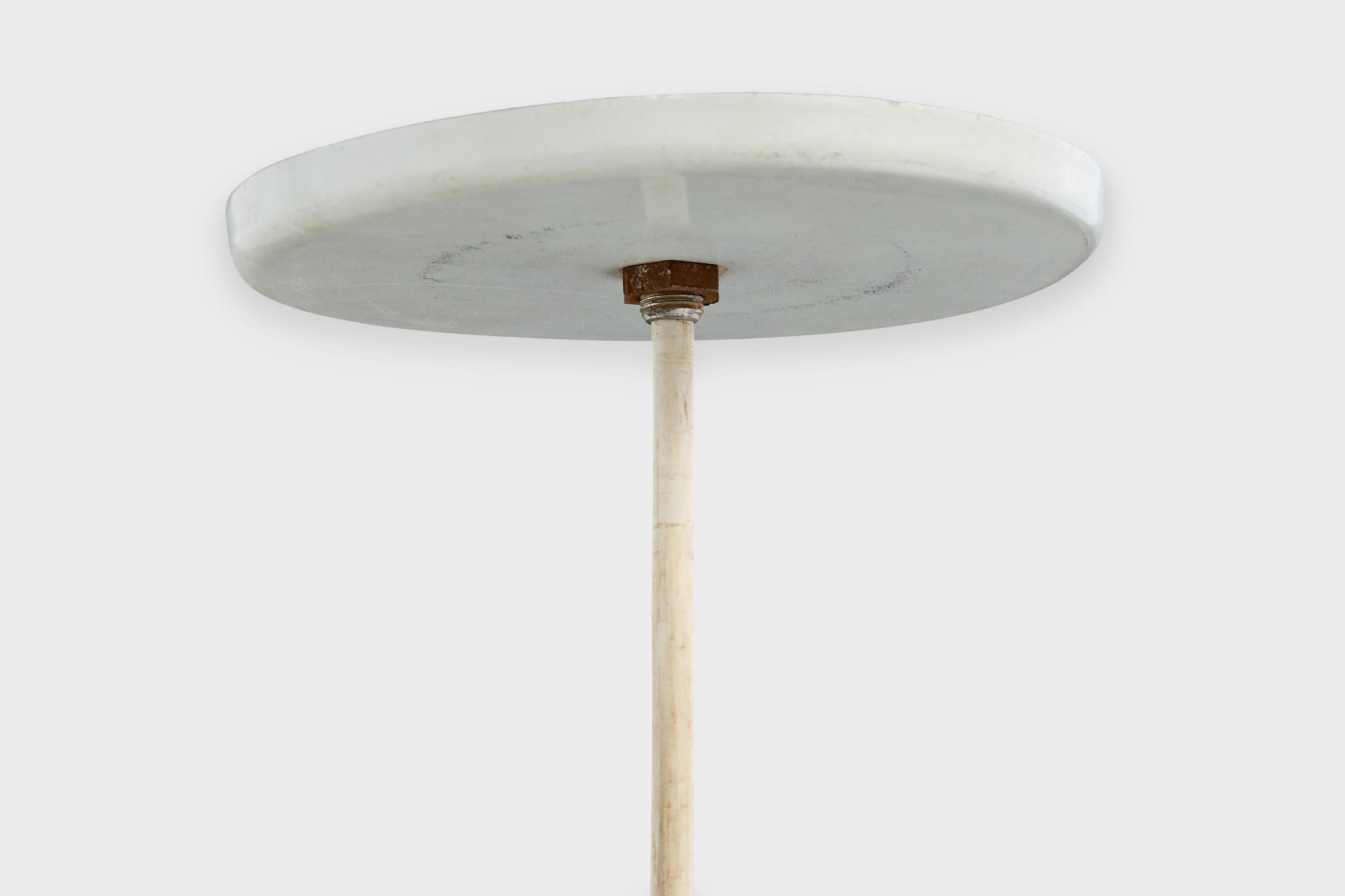 Designer brésilien, Design-Light, Wood, Glass, Brésil, années 1950 en vente 2