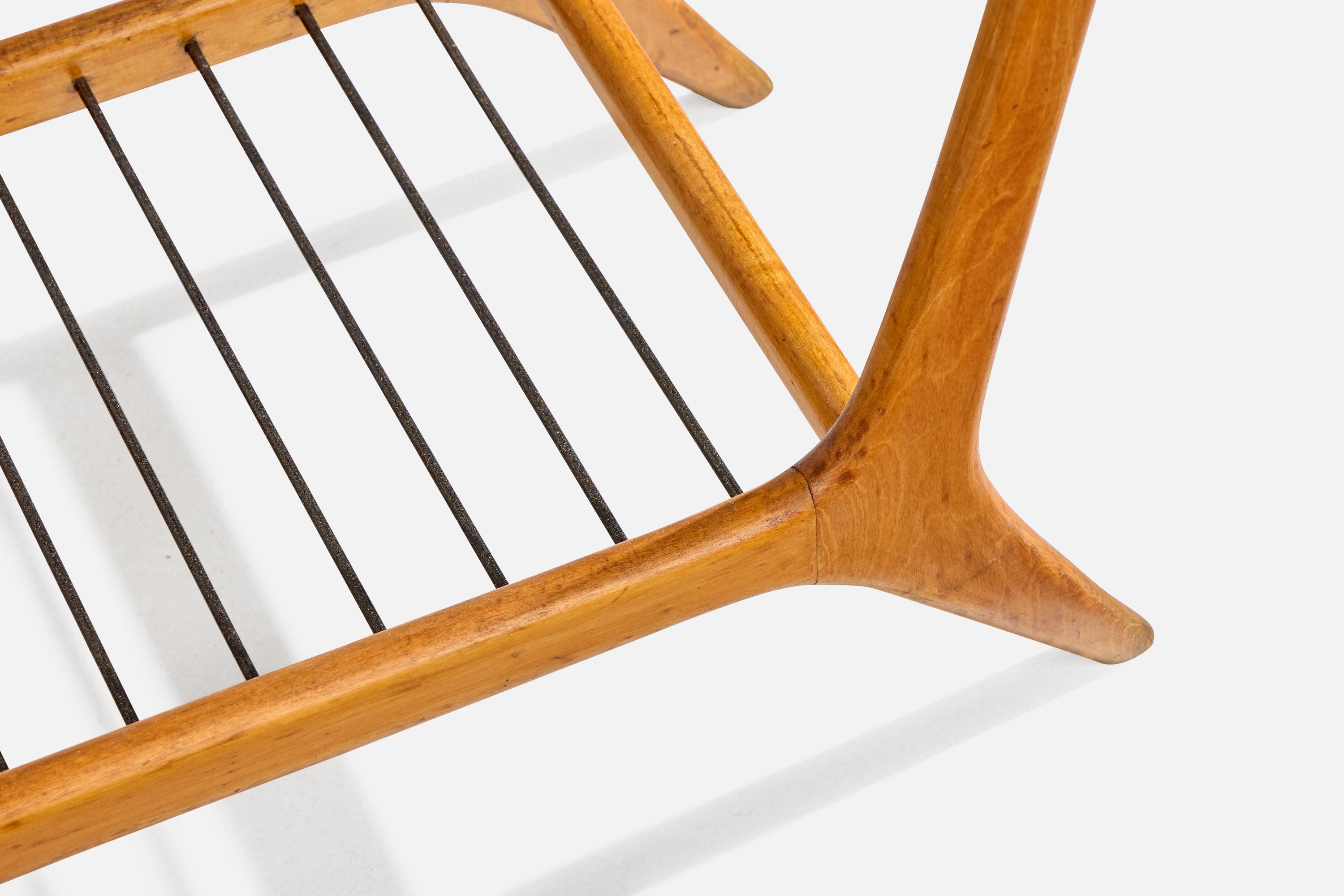 Tavolino di design brasiliano, marmo, Pau Marfim, metallo, Brasile, anni '50 in vendita 2