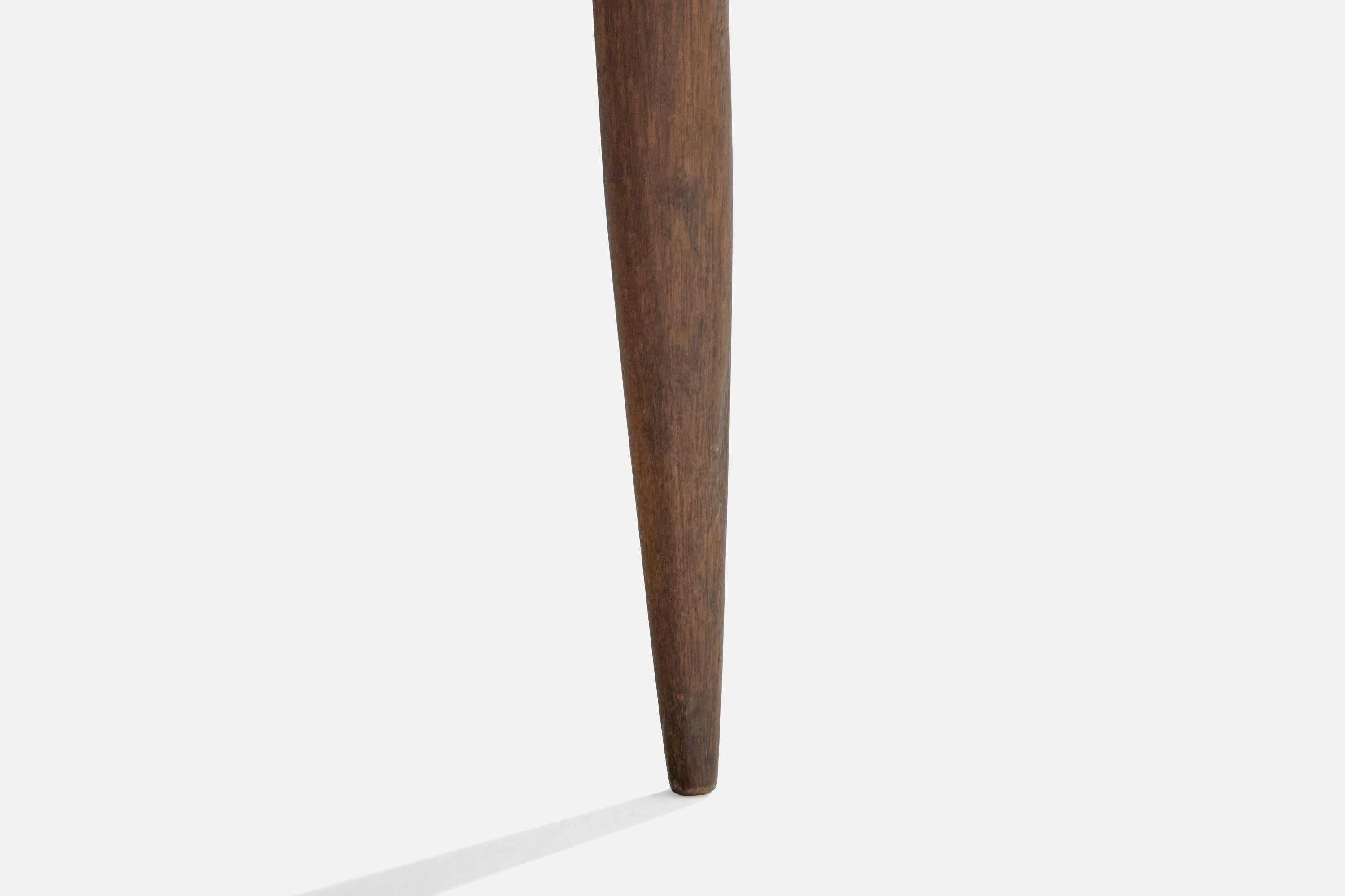 Diseñador brasileño, Mesa auxiliar, Madera, Formica, Brasil, Años 50 en venta 3