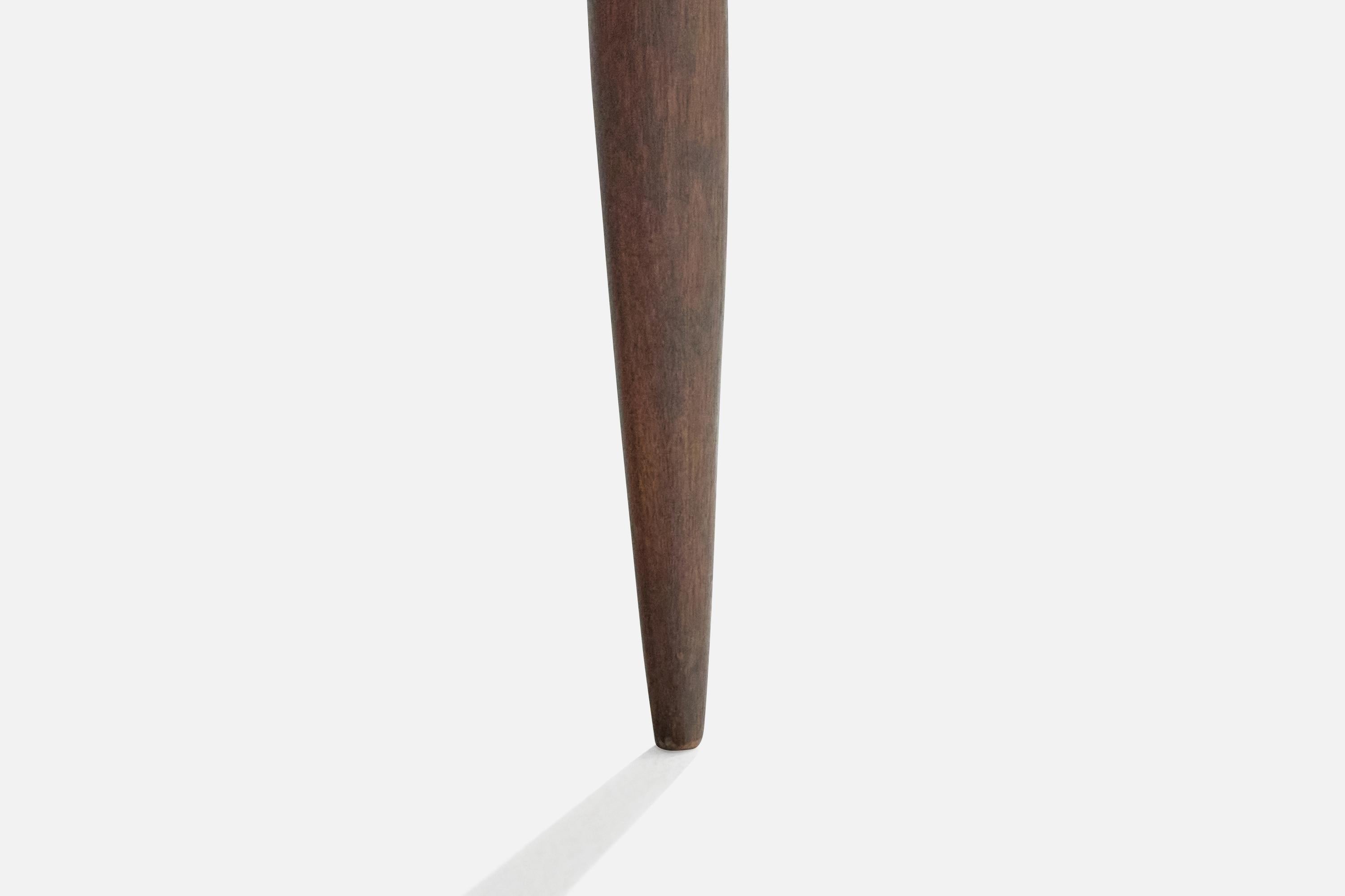 Diseñador brasileño, Mesa auxiliar, Madera, Formica, Brasil, Años 50 en venta 4