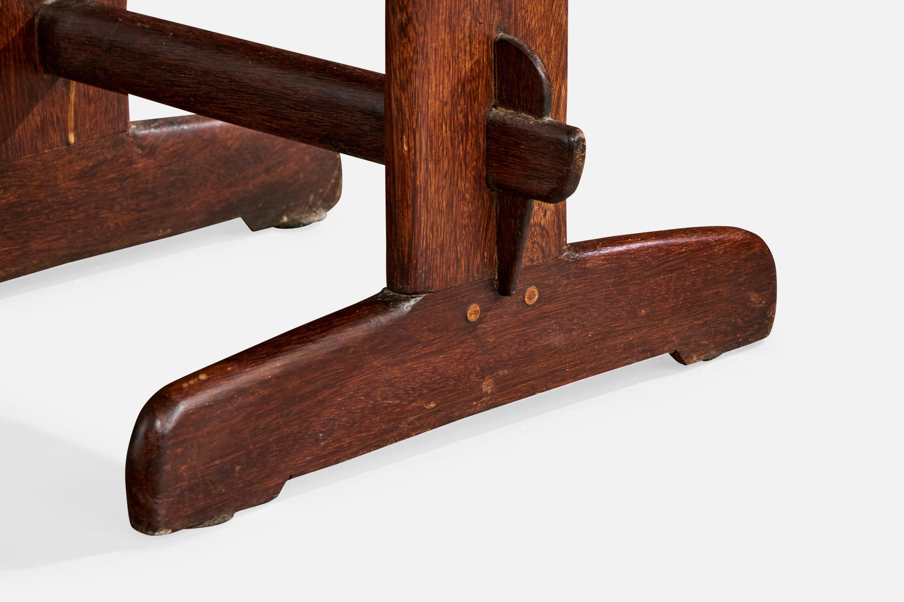 Designer brésilien, tables d'appoint, Wood Wood, Brésil, années 1960 en vente 3