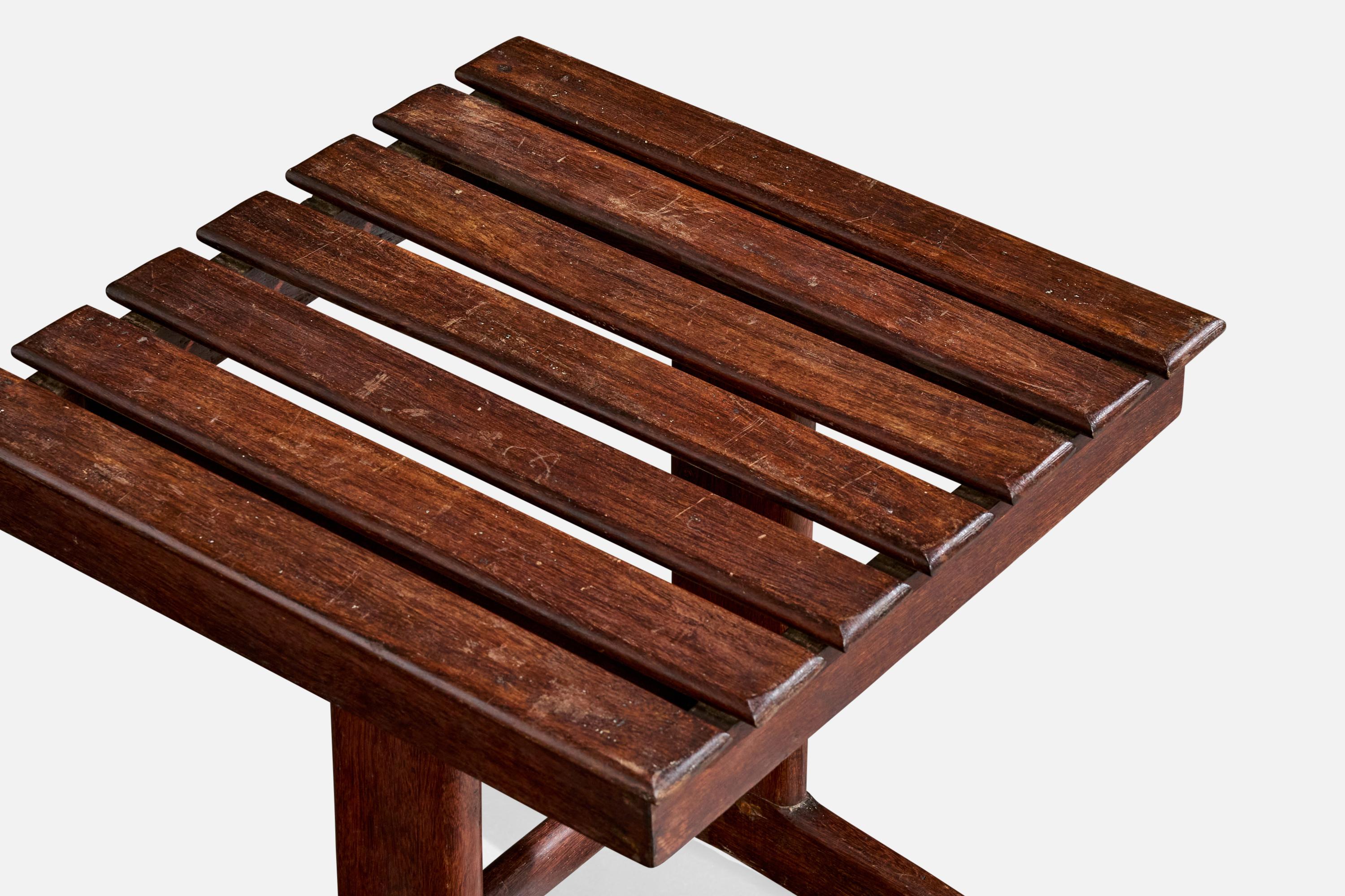 Bois Designer brésilien, tables d'appoint, Wood Wood, Brésil, années 1960 en vente