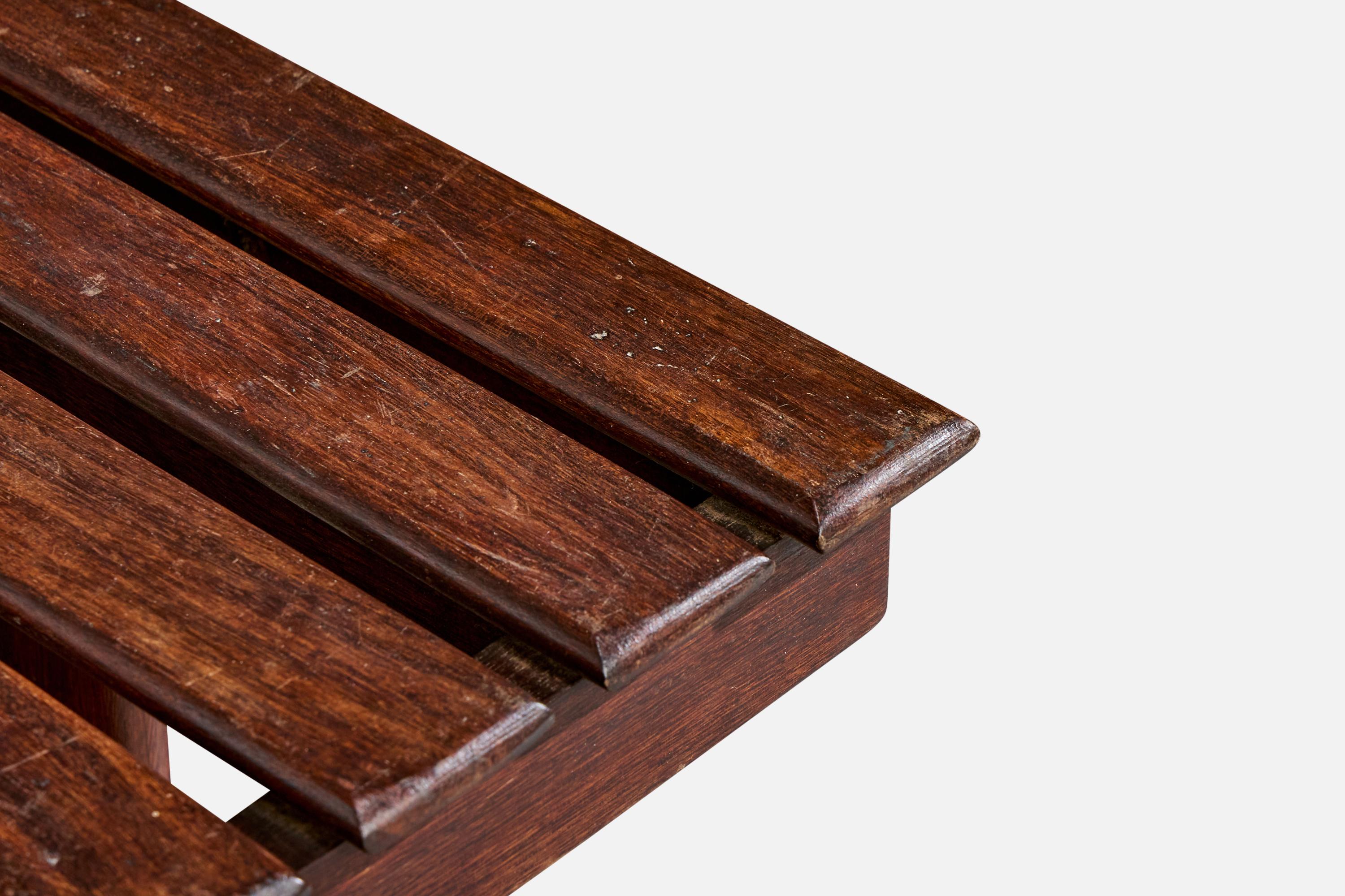 Designer brésilien, tables d'appoint, Wood Wood, Brésil, années 1960 en vente 1