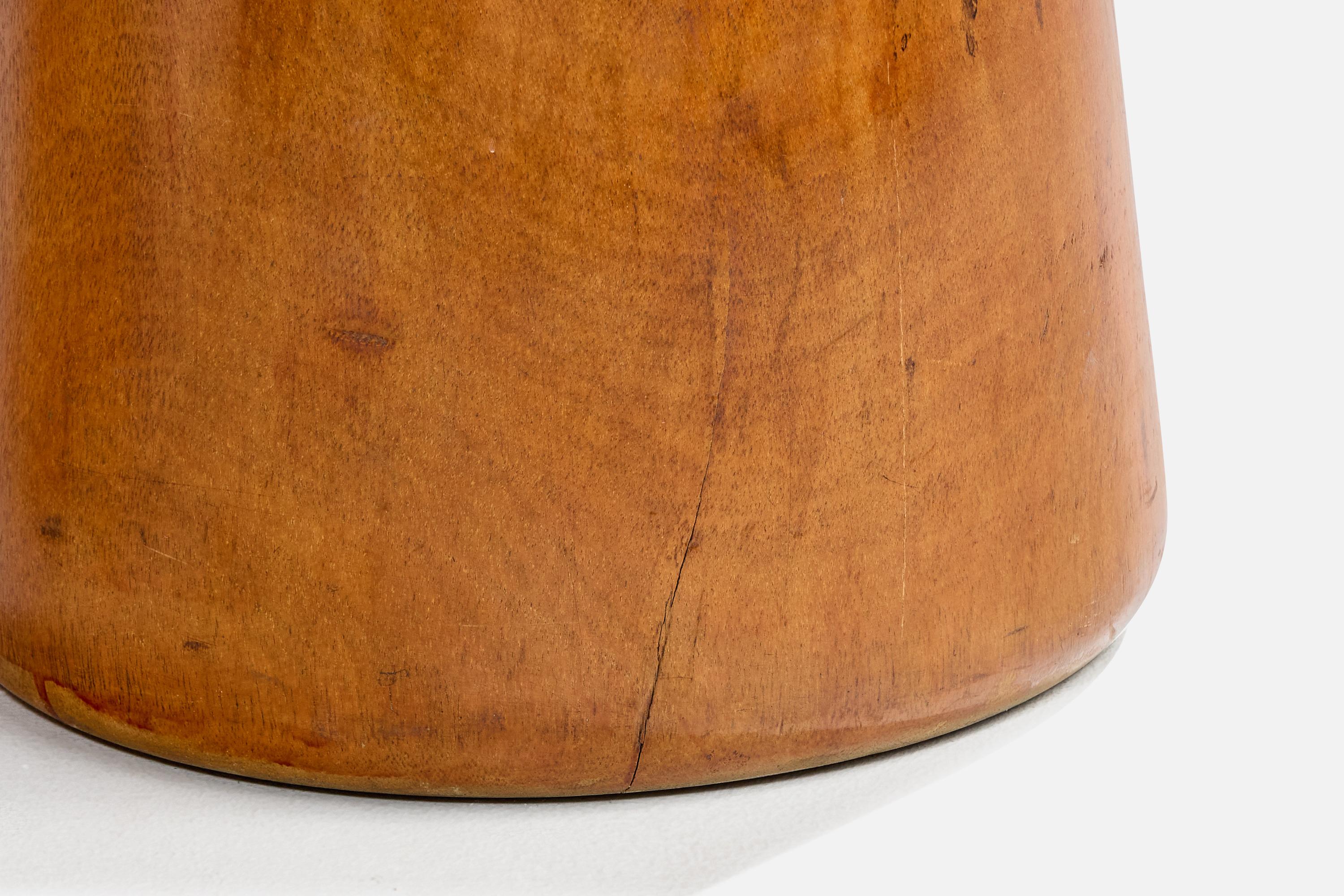 Brazilian Designer, Stools, Wood, Brazil, 1990s For Sale 7