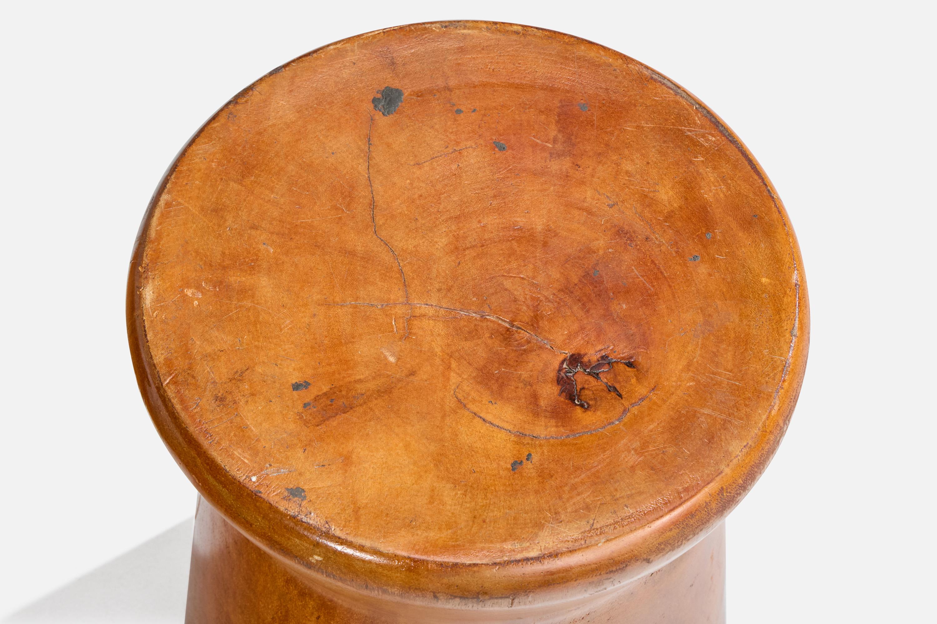 Brazilian Designer, Stools, Wood, Brazil, 1990s For Sale 3