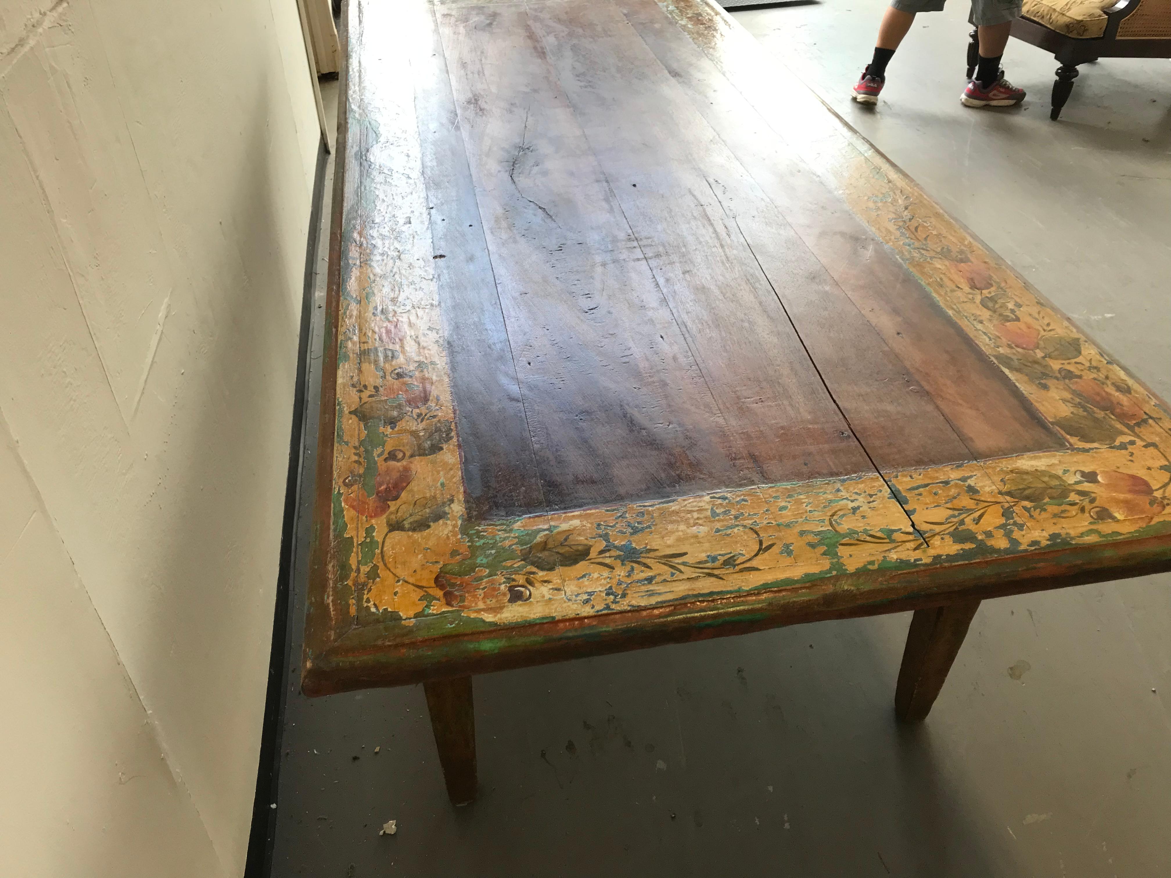 Wood Brazilian Dining Table Art by Minas For Sale