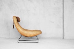 Brazilian Earth Chair and Ottoman by Percival Lafer for Lafer MP, 1970s
