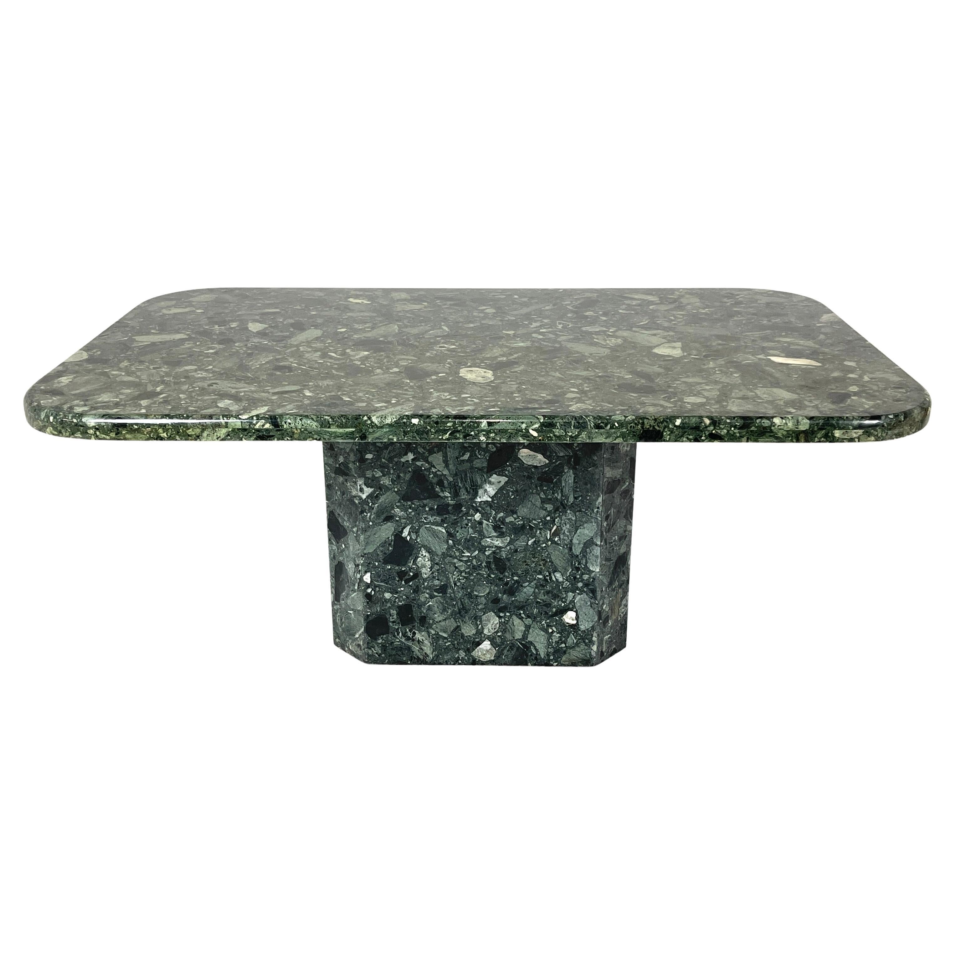 Stunning Emerald Green Marinace Marble Dining or Conference Table or Desk