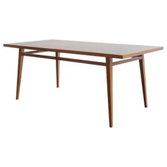 Table en bois dur brésilien de Joaquim Tenreiro, 1947, design du milieu du siècle dernier