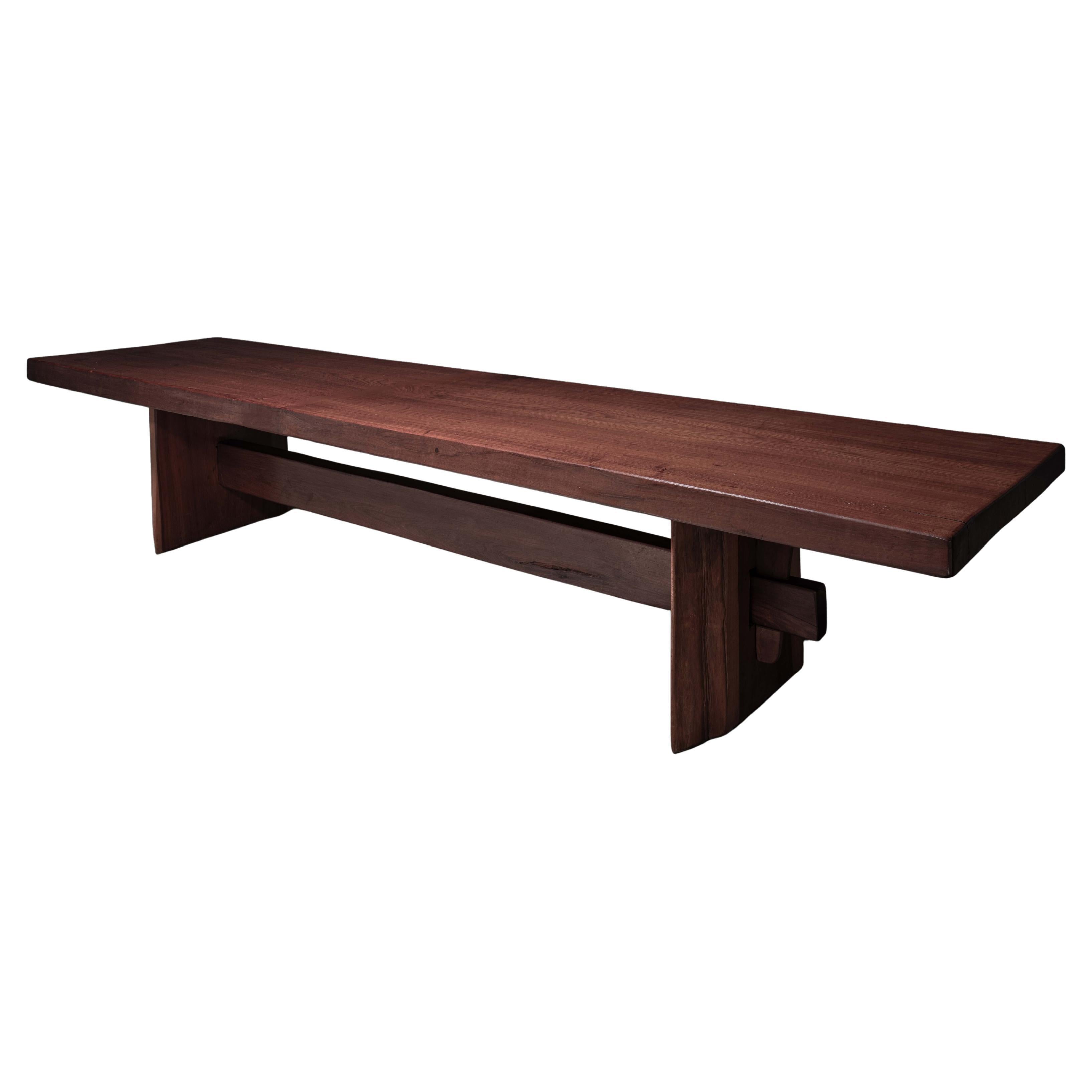 Table de salle à manger d
extérieur en IPE brésilien - Fabriquée à Pará, Brésil