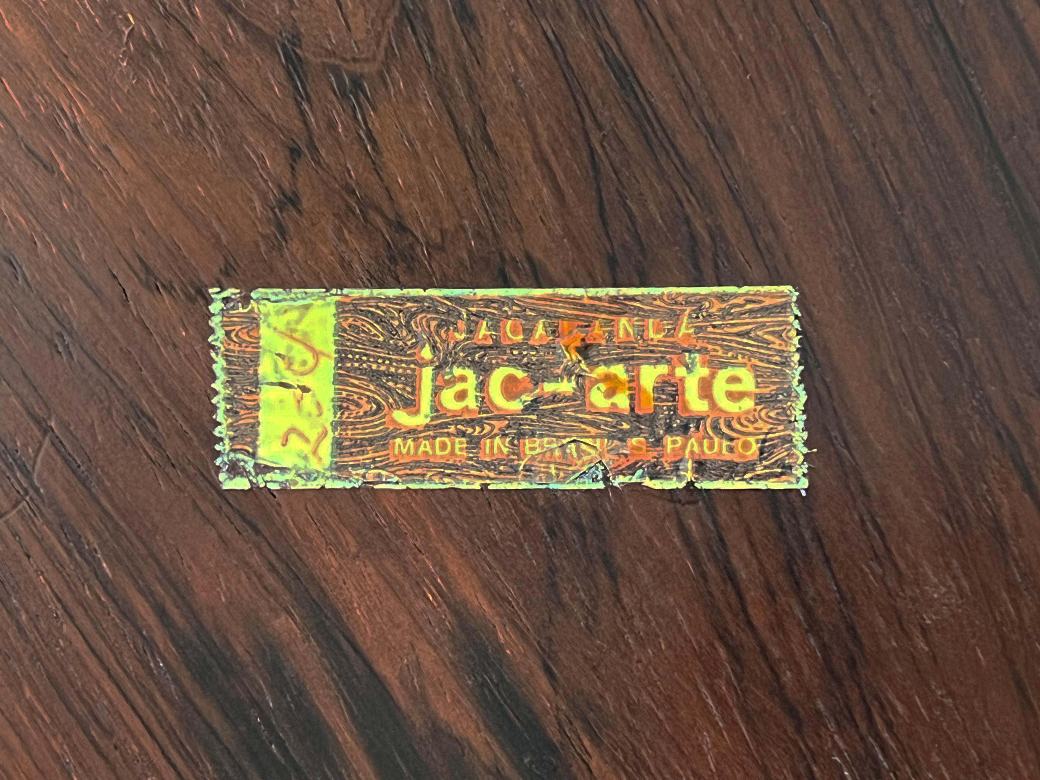 Bol en bois de rose de jacaranda brésilien par Jac-Arte en vente 3