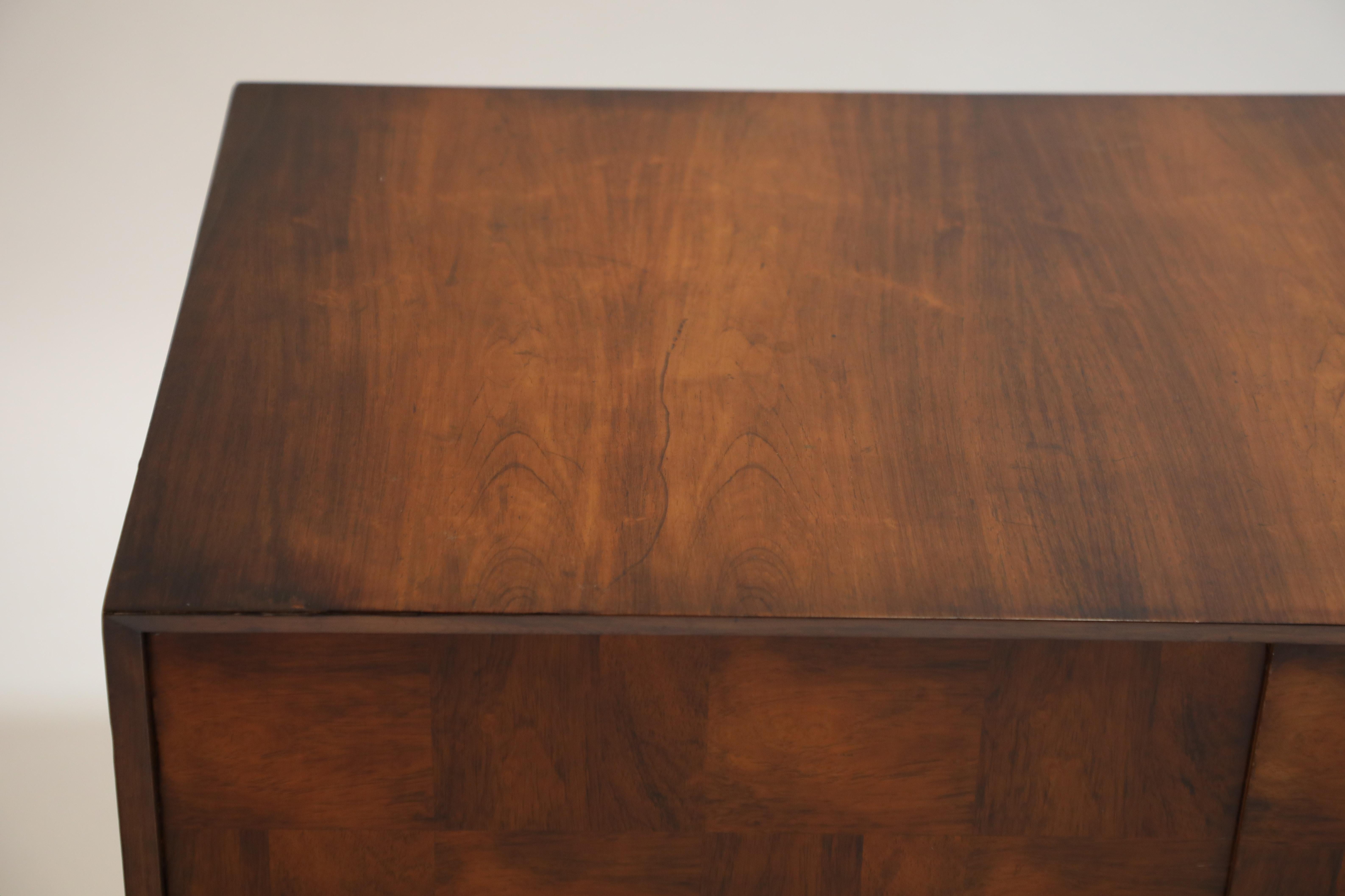 Brazilian Jacaranda Rosewood Parquetry Sideboard by Giuseppe Scapinelli, 1960s 7