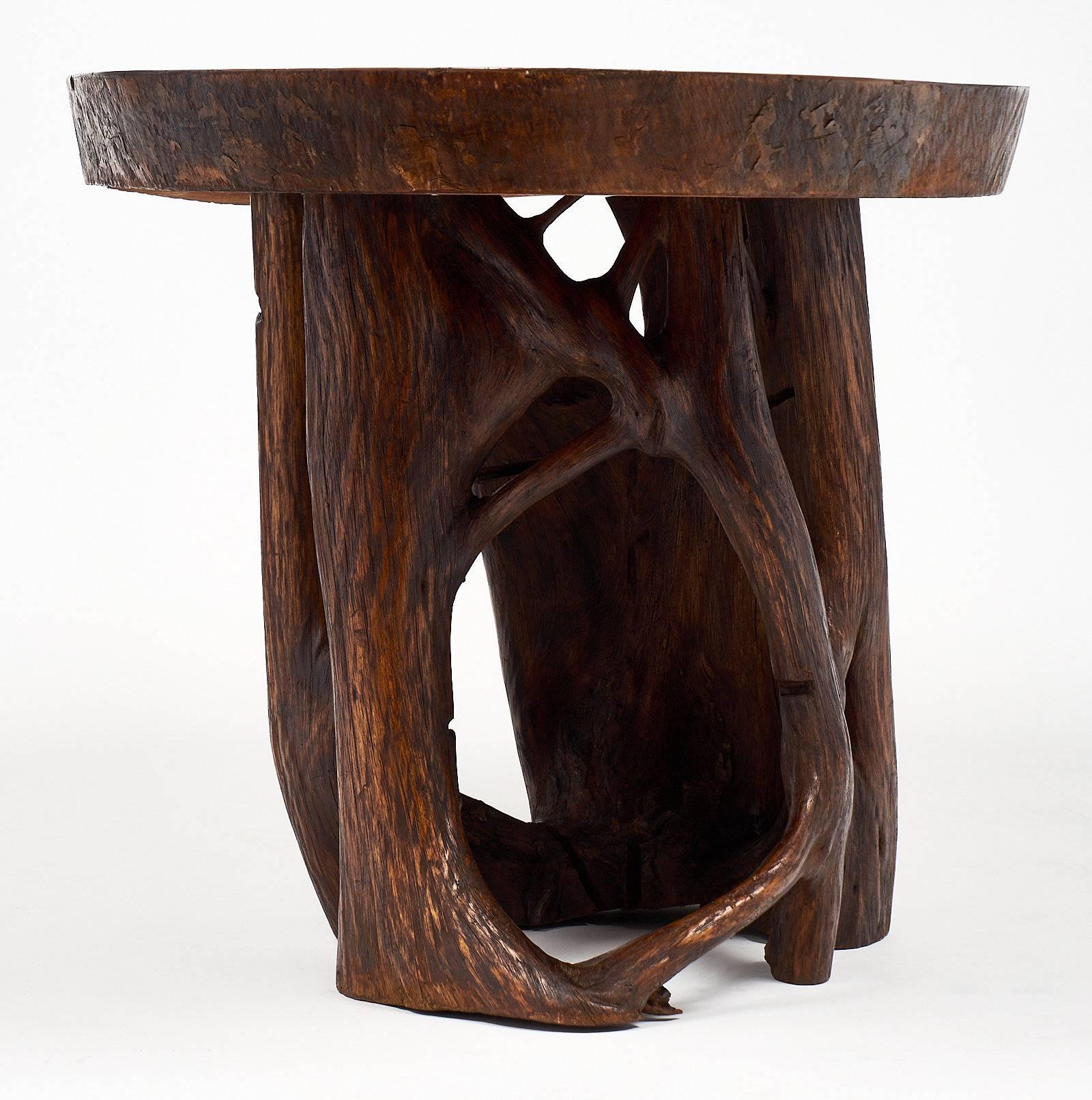 Mid-20th Century Brazilian Jacaranda Wood Table For Sale