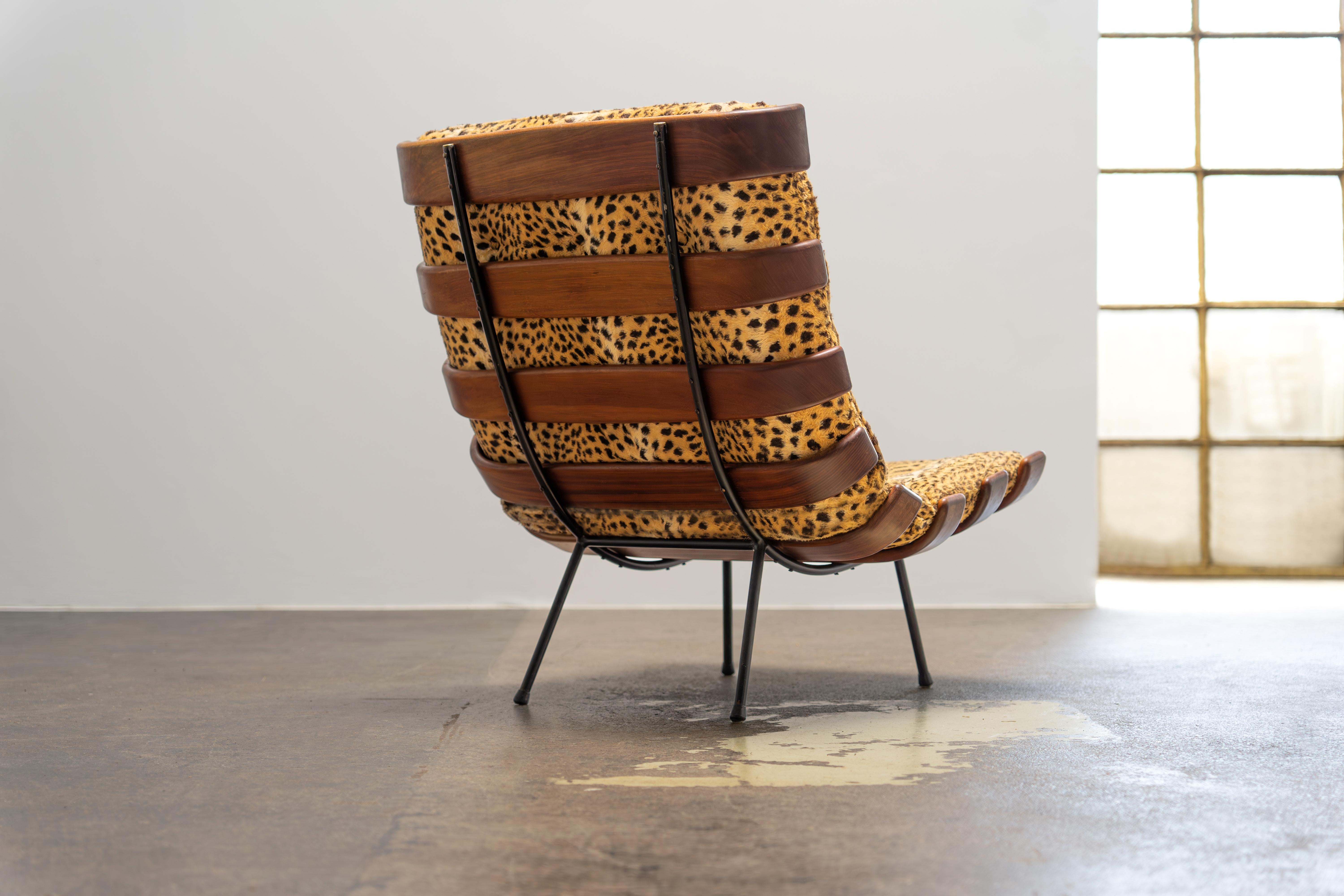 Brasilianischer Loungesessel Martin Eisler & Carlo Hauner – „Costela“ Forma, 1950er Jahre im Angebot 5