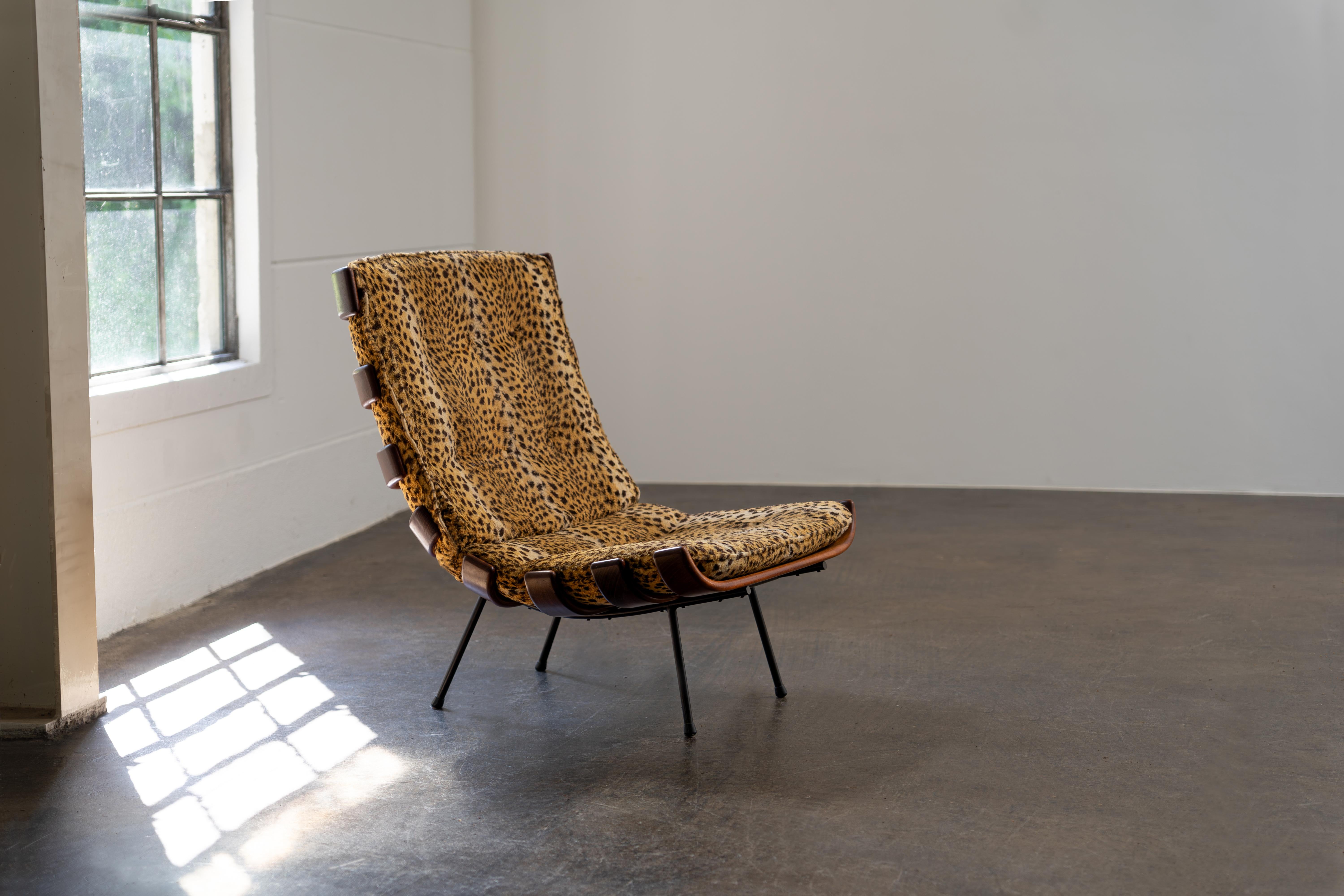 Brasilianischer Loungesessel Martin Eisler & Carlo Hauner – „Costela“ Forma, 1950er Jahre im Angebot 2