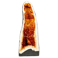 Brazilian Madeira Citrine Geode Cathedral