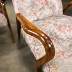 Brazilian Mid-Century Armchairs in Caviuna wood, Giuseppe Scapinelli, 1950s
