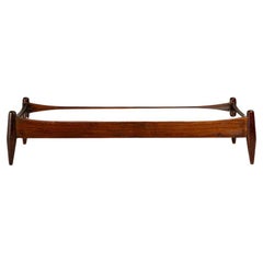 Brazilian Mid-Century Center Table in Hardwood, by Liceu de Artes e Ofícios