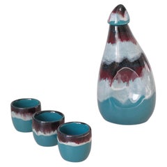 Brazilian Mid-Century Ceramic Liqueur Set #20
