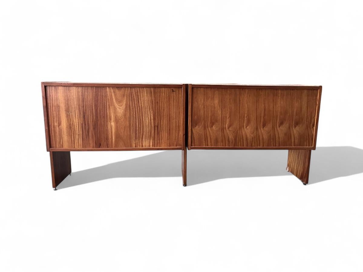 20th Century Brazilian Mid-Century Credenza in Hardwood by Geraldo de Barros, c. 1970s
