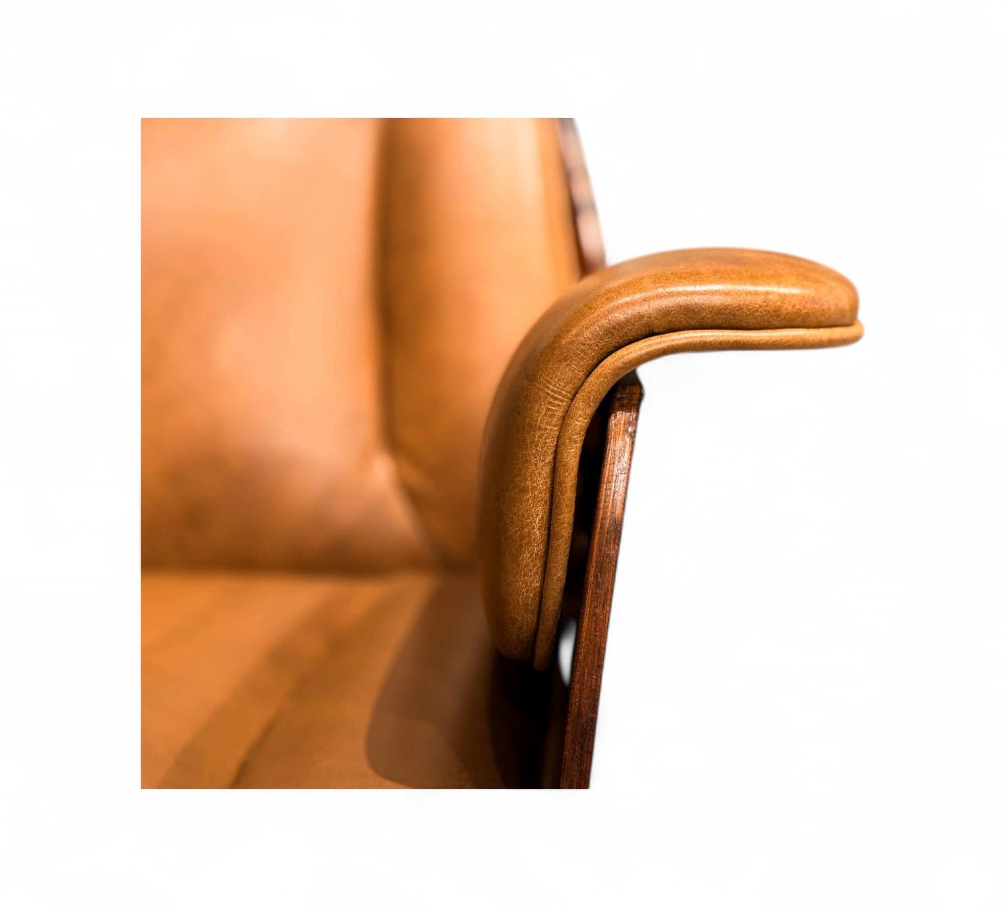 Brazilian Mid-Century “Dinamarquesa” Armchair by Carlo Fongaro, c. 1970s For Sale 11