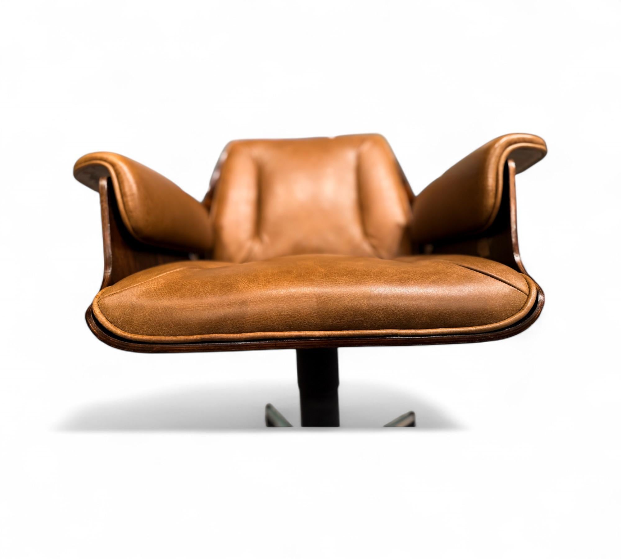 Brazilian Mid-Century “Dinamarquesa” Armchair by Carlo Fongaro, c. 1970s For Sale 12