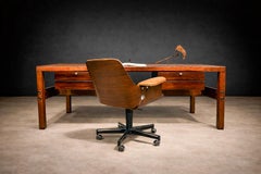 Sillón brasileño de mediados de siglo "Dinamarquesa" de Carlo Fongaro, c. 1970