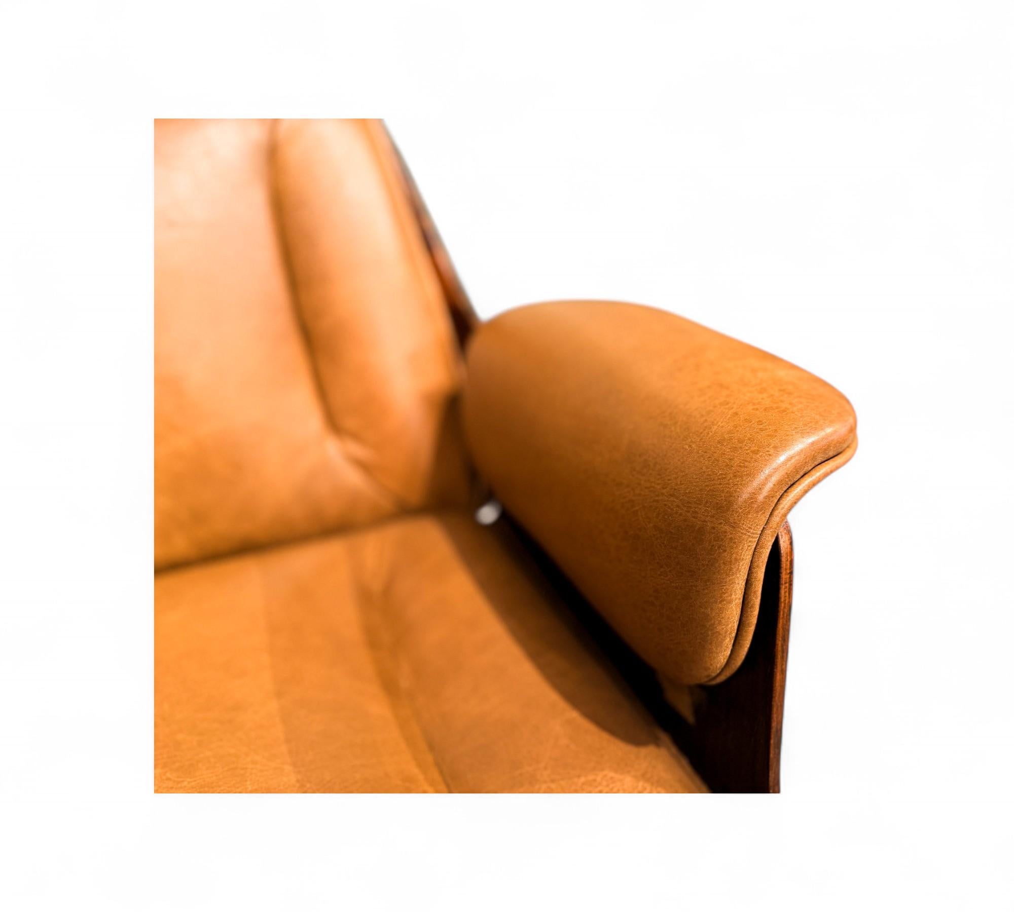 Brazilian Mid-Century “Dinamarquesa” Armchair by Carlo Fongaro, c. 1970s For Sale 2