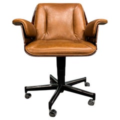 Brazilian Mid-Century “Dinamarquesa” Armchair by Carlo Fongaro, c. 1970s