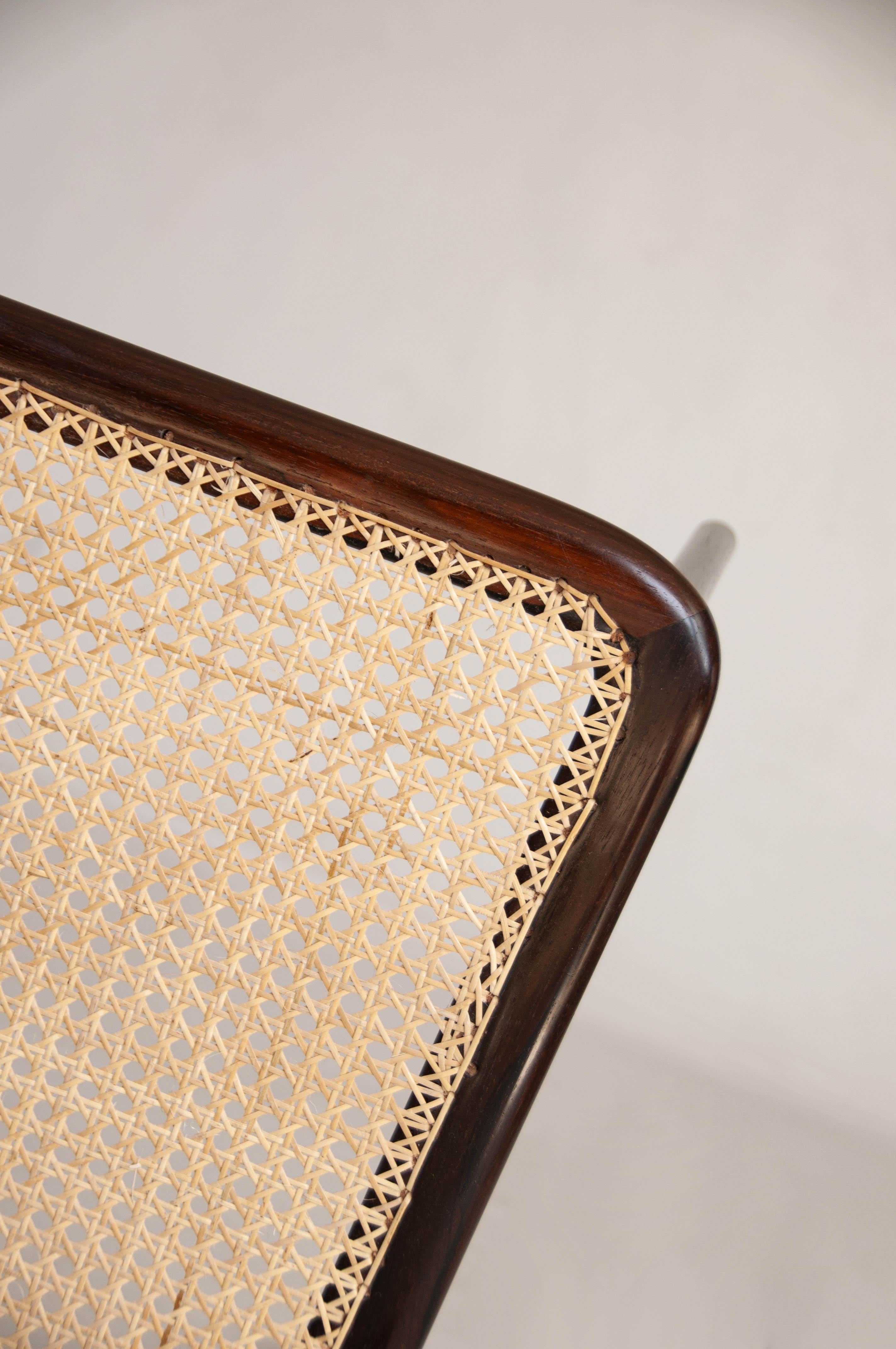 Brazilian Mid-Century Lucio Costa Chair by Sergio Rodrigues, c. 1960 For Sale 3