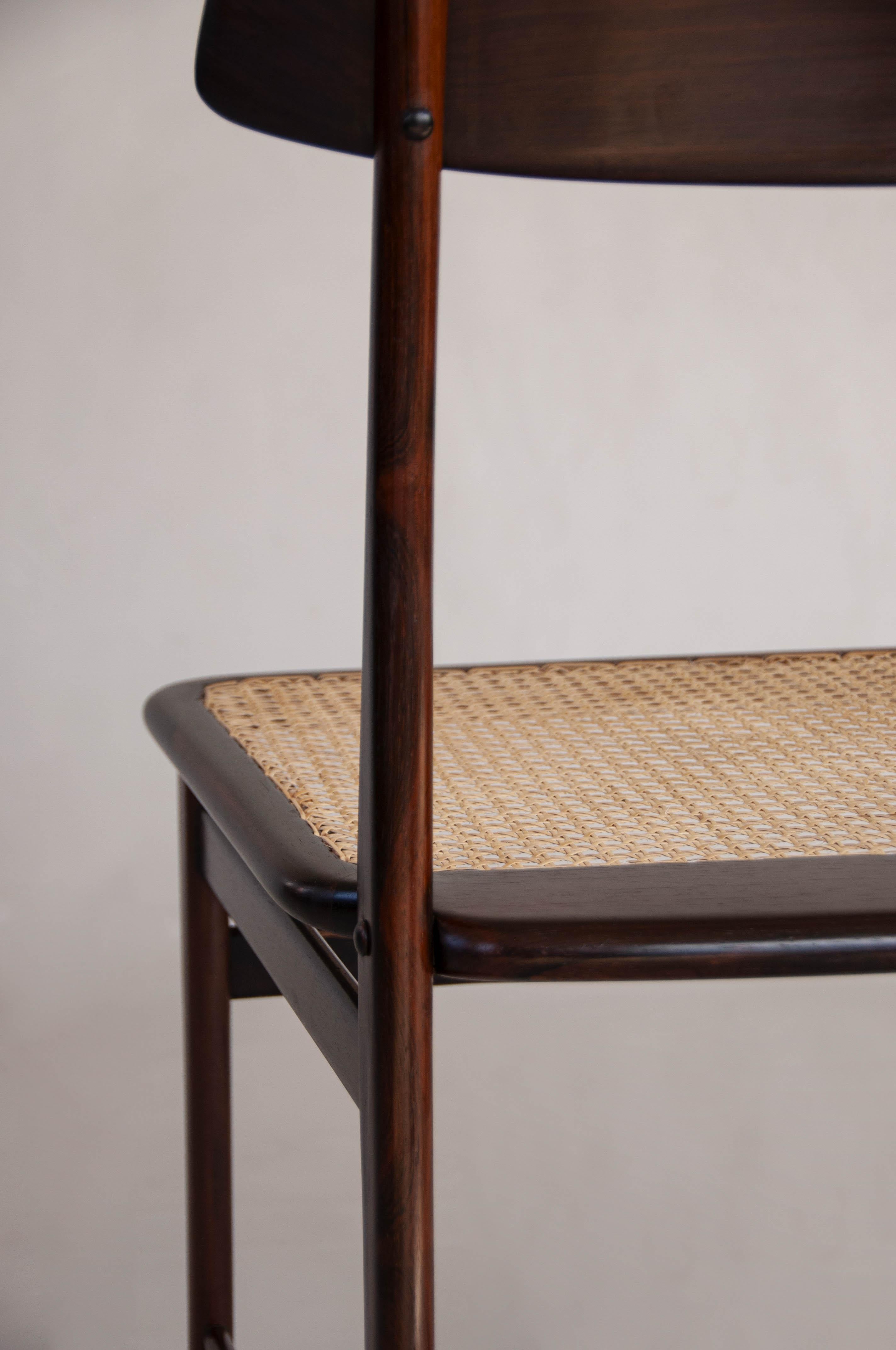 Brazilian Mid-Century Lucio Costa Chair by Sergio Rodrigues, c. 1960 For Sale 5