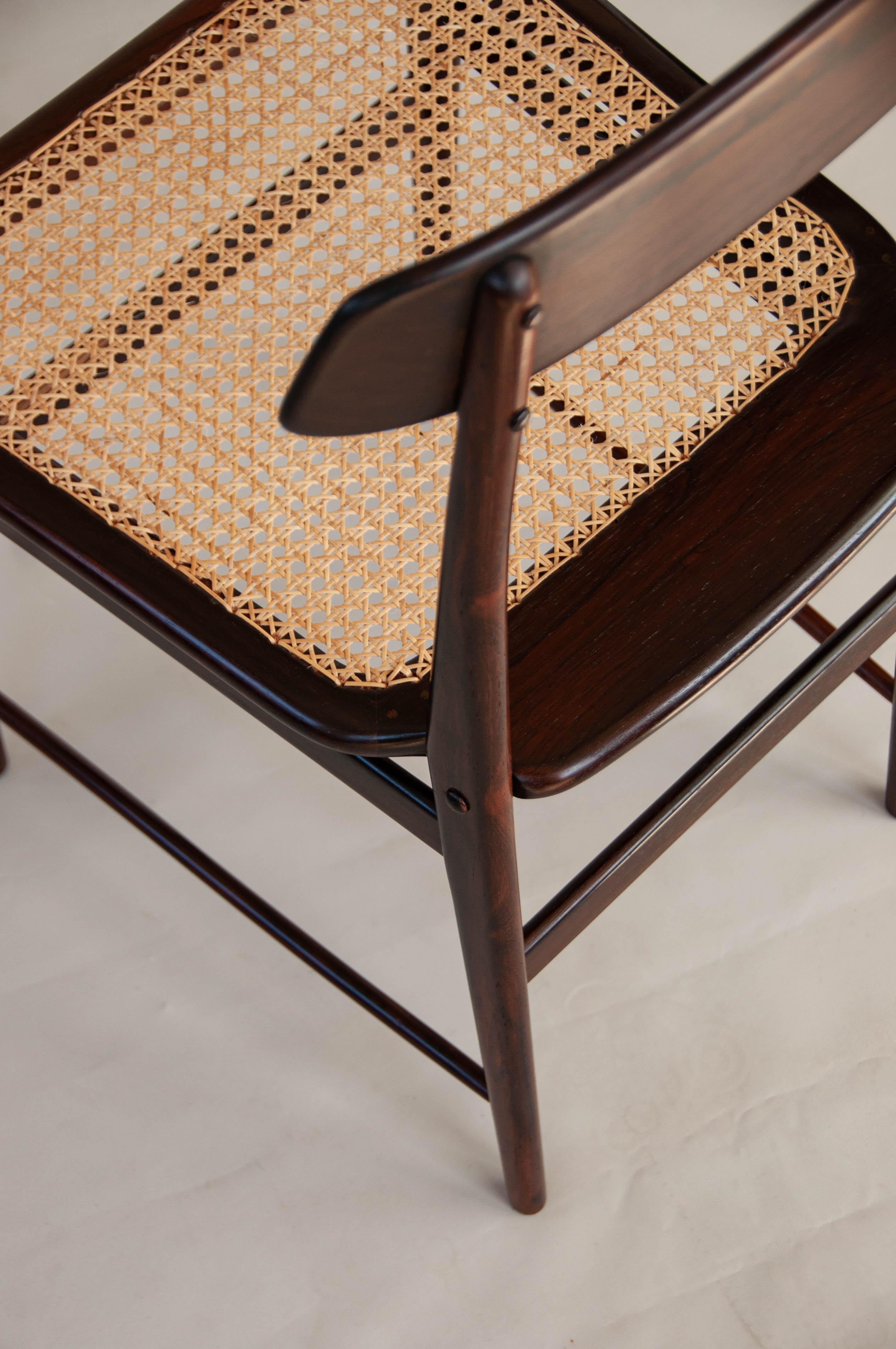 Brazilian Mid-Century Lucio Costa Chair by Sergio Rodrigues, c. 1960 For Sale 7