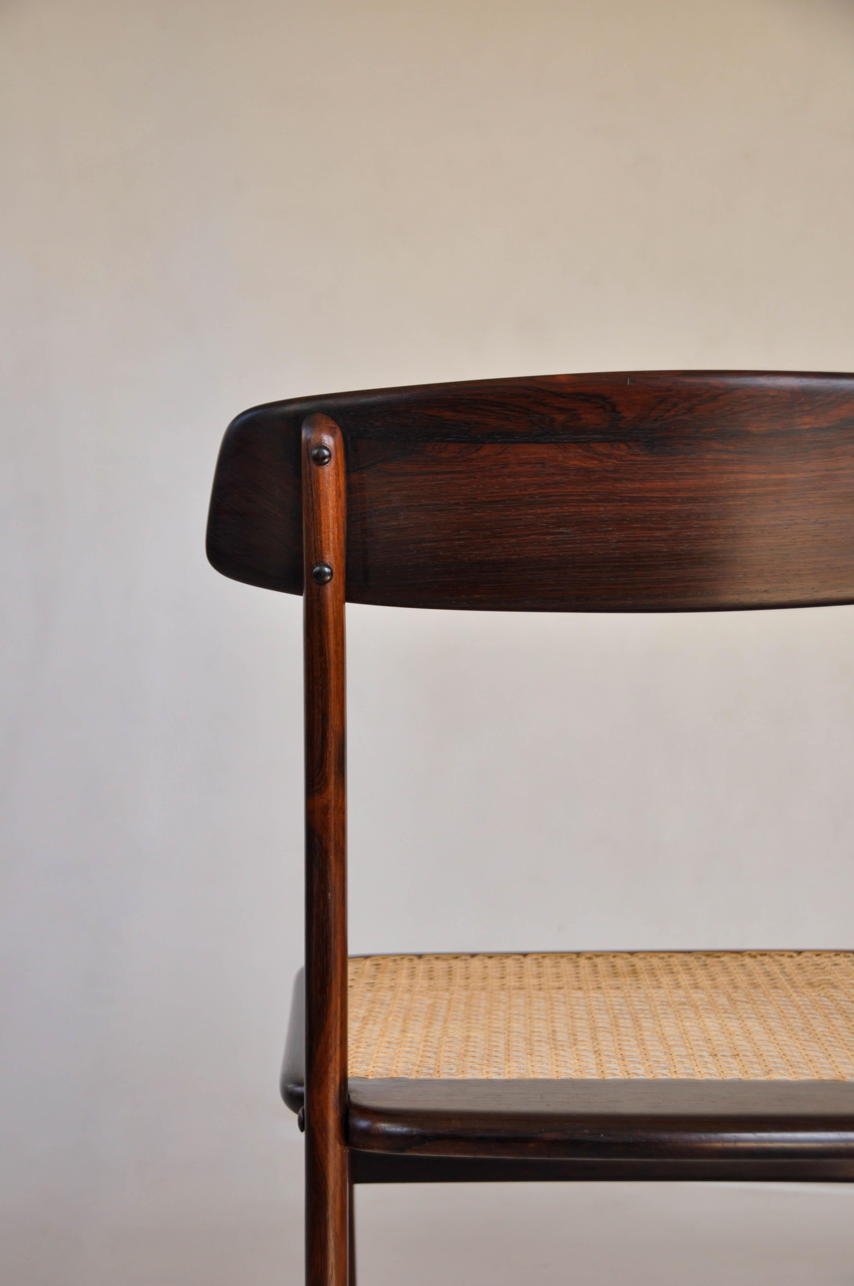 Brazilian Mid-Century Lucio Costa Chair by Sergio Rodrigues, c. 1960 For Sale 11