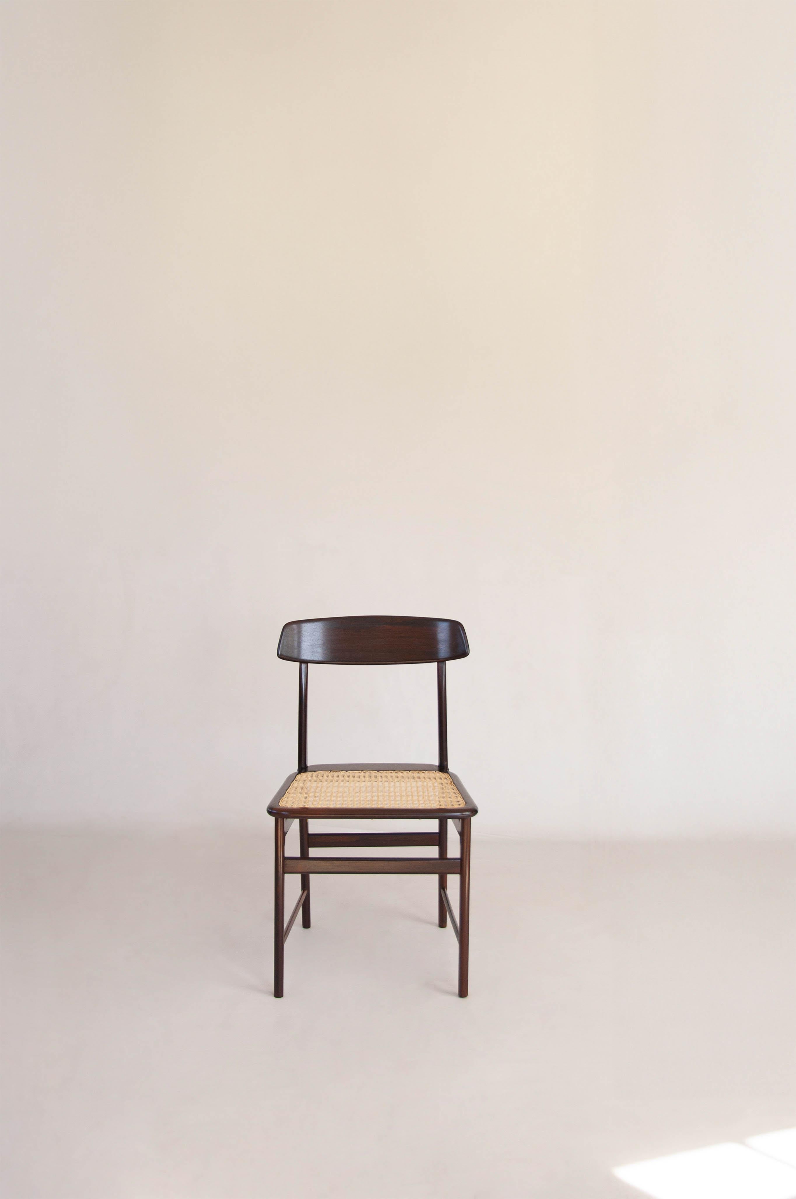 Mid-Century Modern Brazilian Mid-Century Lucio Costa Chair by Sergio Rodrigues, c. 1960 For Sale