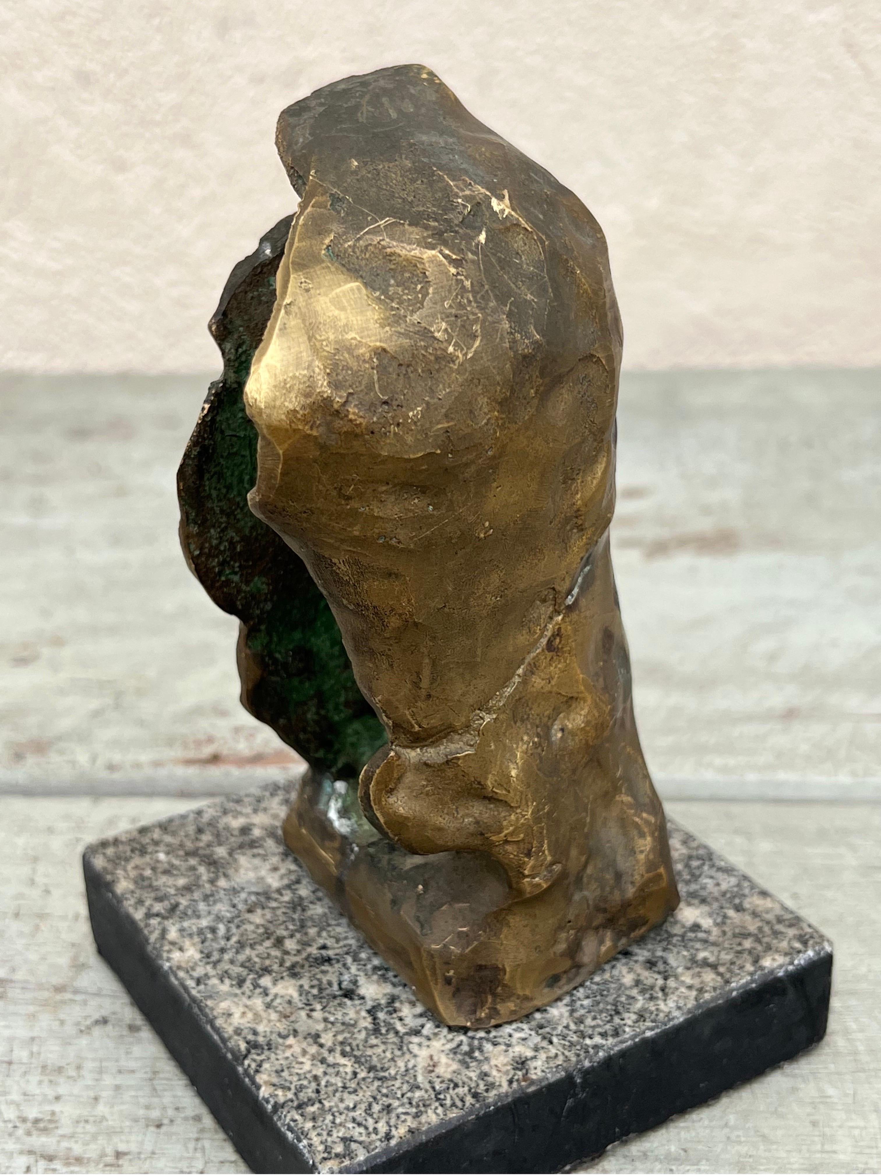 Brazilian Mid-Century Modern Abstract Bronze Sculpture, 1960s 6