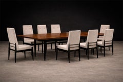 Brazilian Mid-Century Modern Extendable Dining Table in Hardwood, Cimo, 1960s