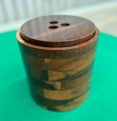 Brasilianischer Eiskübel aus Hartholz von Tropic Art, Moderne der Mitte des Jahrhunderts