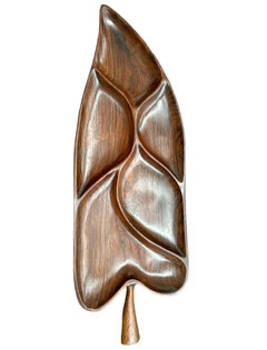 Brazilian Mid-Century Modern Serving Platter in Rosewood, by Jean Gillon